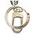 Louis Vuitton Portefeuille LV Dalmatian Keyring Bianco - vista 4