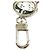 Louis Vuitton Portefeuille LV Dalmatian Keyring Bianco - vista 5
