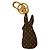 Louis Vuitton LV Bunny Monogram Schlüsselanhänger Rosa Pink - Ansicht 2