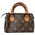 Louis Vuitton Vintage Monogram Mini Speedy Shoulder Pouch Marron - vue 3