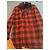 Daniele Alessandrini Men's Red Plaid Long Coat - view 3