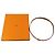 Hermès Cinto Hermes Kelly em couro Epsom para mulher, Orange Laranja - vista 6