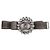 Louis Vuitton Wendelgürtel Grau und Silber Braun