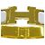 Hermès Bracciale con charm Hermes Gold and White Bianco D'oro - vista 9