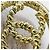 Pendientes de botón Chanel Champagne Gold Dorado - vista 10