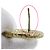 Pendientes de botón Chanel Champagne Gold Dorado - vista 12