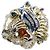 Gucci vergoldeter Ring