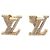 Boucles d'oreilles puces Louis Vuitton Gold Doré
