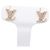 Boucles d'oreilles puces Louis Vuitton Gold Doré - vue 3