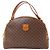 Céline Sac à main Celine en PVC marron