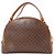 Céline Sac à main Celine en PVC marron - vue 2