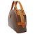 Céline Sac à main Celine en PVC marron - vue 4