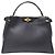 Bolso de mano de piel Fendi Negro - vista 2