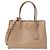 Tote Sac à épaule et cabas Prada en cuir rose beige