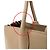 Tote Sac à épaule et cabas Prada en cuir rose beige - vue 13