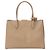 Tote Sac à épaule et cabas Prada en cuir rose beige - vue 2