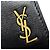 Yves Saint Laurent Bi-Fold Geldbörse Schwarz - Ansicht 10