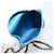 Chanel Vintage CC Handyhalter Caviar Blau - Ansicht 5