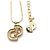 Dior Colar CD Logo Gold Dourado - vista 5
