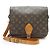 Louis Vuitton Monogram Cartouchiere GM Marrom