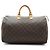 Louis Vuitton Monogram Speedy 40 Marrone