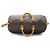Louis Vuitton Monogram Speedy 40 Tela Marrone Pelle - vista 8