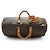 Louis Vuitton Vintage Monogram Keepall 50 Marron - vue 8