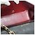 Chanel Vintage Diana 22 Schultertasche aus gestepptem Lammleder mit Kette Schwarz Bordeaux - Ansicht 14