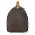 Louis Vuitton Monogram Keepall 60 Toile Marron Cuir - vue 4