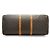 Louis Vuitton Monogram Keepall 60 Toile Marron Cuir - vue 5