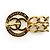 Chanel Doppelketten-Taillengürtel mit CC Sunburst Medaillon Golden - Ansicht 9