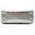 Lady Dior My ABCDior Cannage Pelle di agnello metallizzata Small Argento Blu chiaro - vista 6