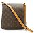 Louis Vuitton Monogram Musette Salsa Long Strap Castaño Mostaza
