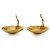 Chanel Boucles d'oreilles clips CC Matelassé GP Doré - vue 9