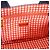 Prada Canapa Tote Baltico em algodão e couro azul marinho Vermelho - vista 11