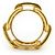 Ring Anel para lenço Hermès Regate Gold Brass Dourado - vista 2
