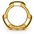 Ring Anel para lenço Hermès Regate Gold Brass Dourado - vista 3