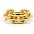 Ring Anel para lenço Hermès Regate Gold Brass Dourado - vista 4