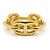 Ring Anel para lenço Hermès Regate Gold Brass Dourado - vista 6