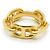 Ring Anel para lenço Hermès Regate Gold Brass Dourado - vista 9