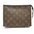 Louis Vuitton Vintage Monogram Poche Toilette 19 Marrone Beige
