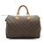 Louis Vuitton Monogram Speedy 35 Braun Canvas Leder - Ansicht 2
