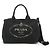 Prada Canapa Tote Mini Nero
