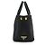 Prada Canapa Tote Mini Nero - vista 4