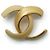 Chanel Spilla CC Gold tono avorio GP Beige D'oro - vista 2