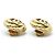 Chanel Boucles d'oreilles clips rondes spirales Coco Mark GP Doré - vue 5