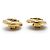 Chanel Coco Mark Matelasse Runde Clip-Ohrringe GP Golden - Ansicht 3