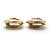 Chanel Coco Mark Matelasse Runde Clip-Ohrringe GP Golden - Ansicht 4