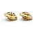 Chanel Coco Mark Matelasse Runde Clip-Ohrringe GP Golden - Ansicht 5