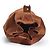 Borsa a mano Hermès Polochon Mimile GM Marrone Cotone - vista 9